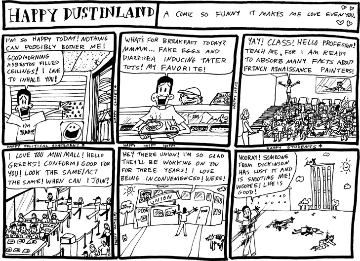 dustinland SUNY comics