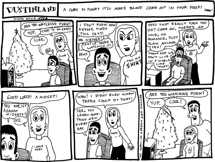 dustinland comic SUNY binghamton