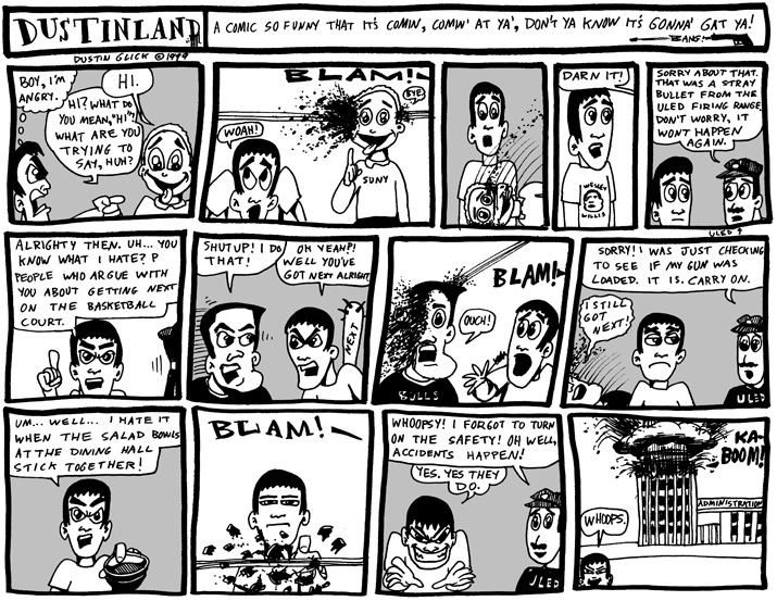 dustinland binghamton university comics