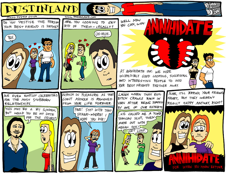 Dustinland comic Annihidate