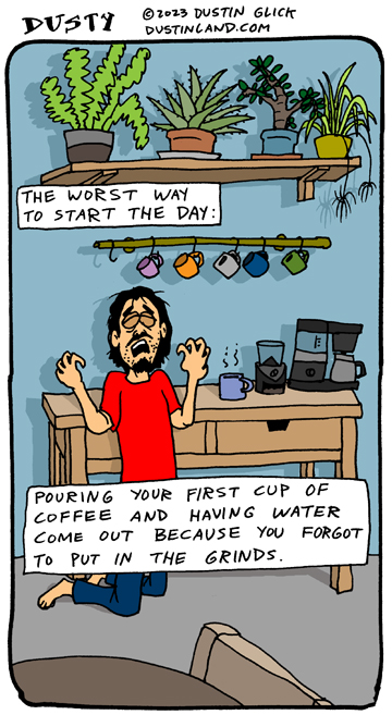 dustinland coffee comic