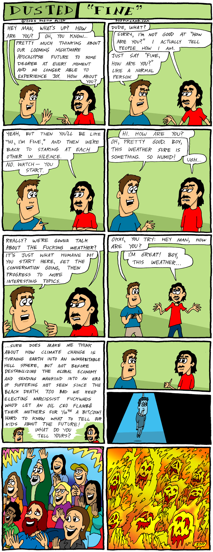 dustinland fine comic
