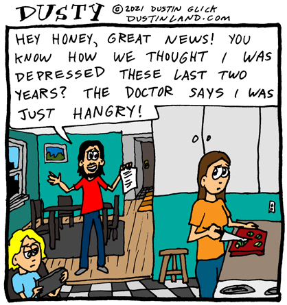 dustinland hangry comic