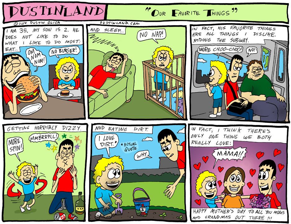 dustinland mothers day comic