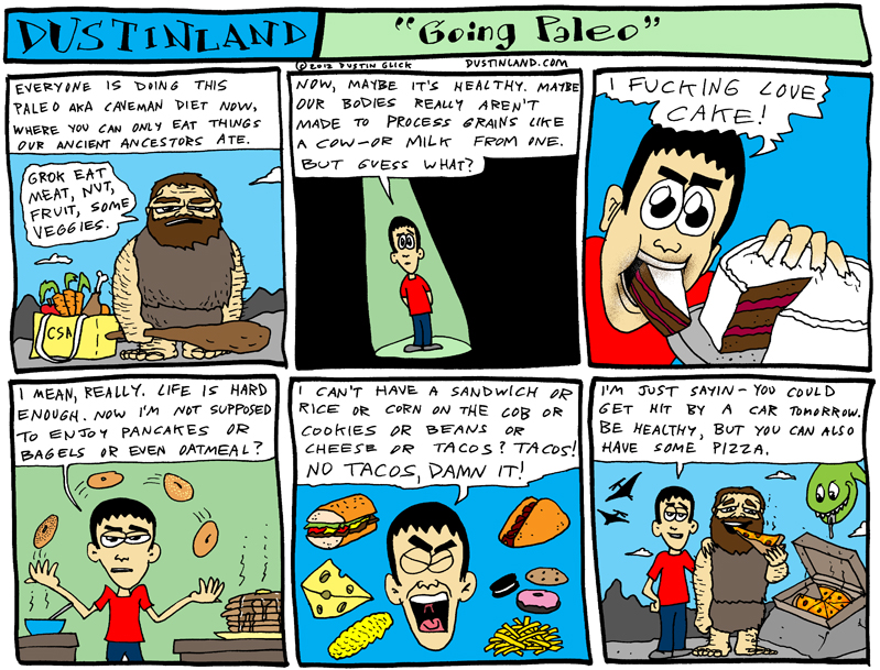 dustinland paleo diet comic