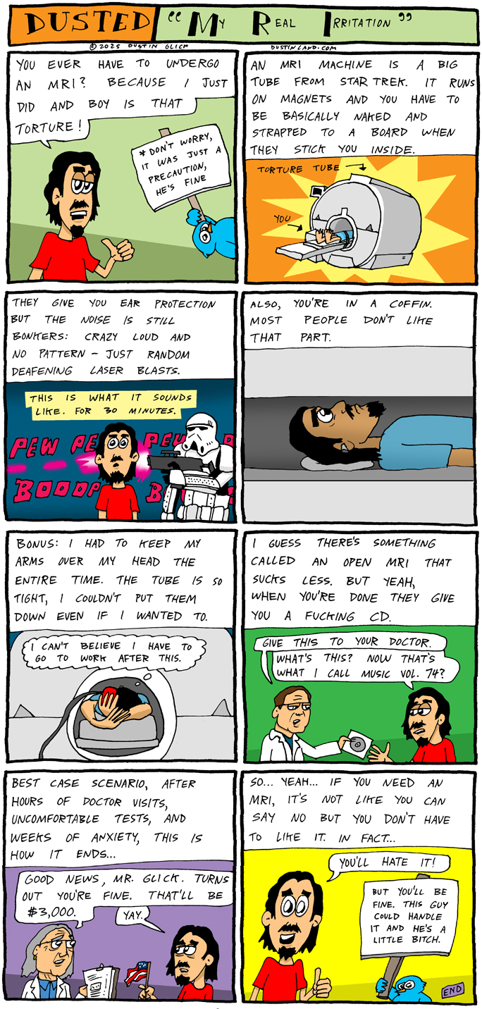 dustinland MRI comic