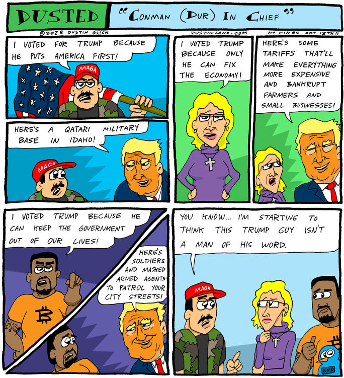 Conman Dur In Chief comic