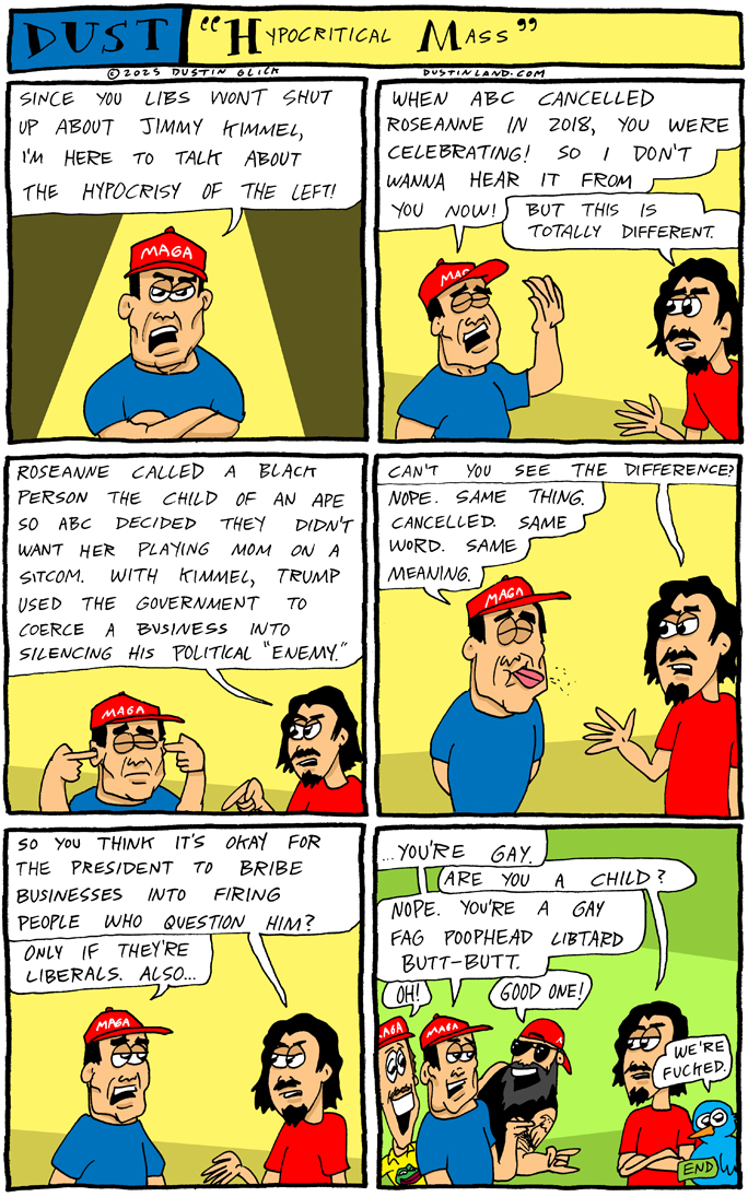 dustinland hypocritical mass comic