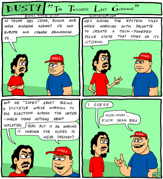 dustinland last gleaming comic