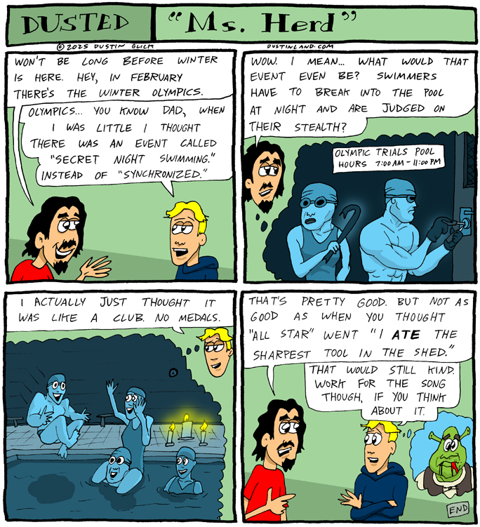 dustinland ms herd comic