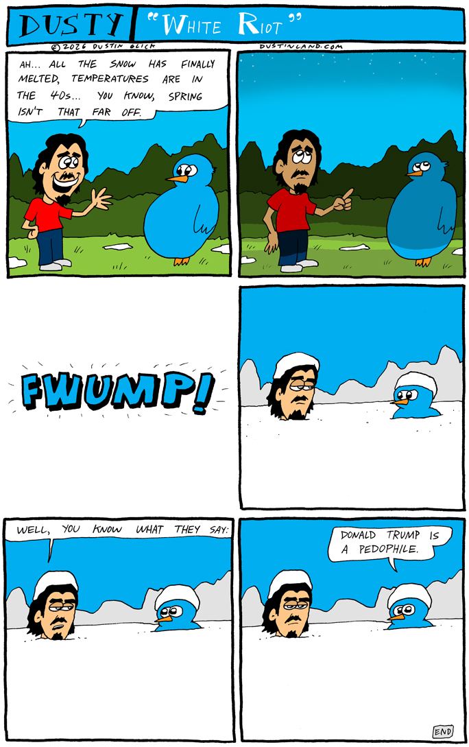 dustinland white riot comic